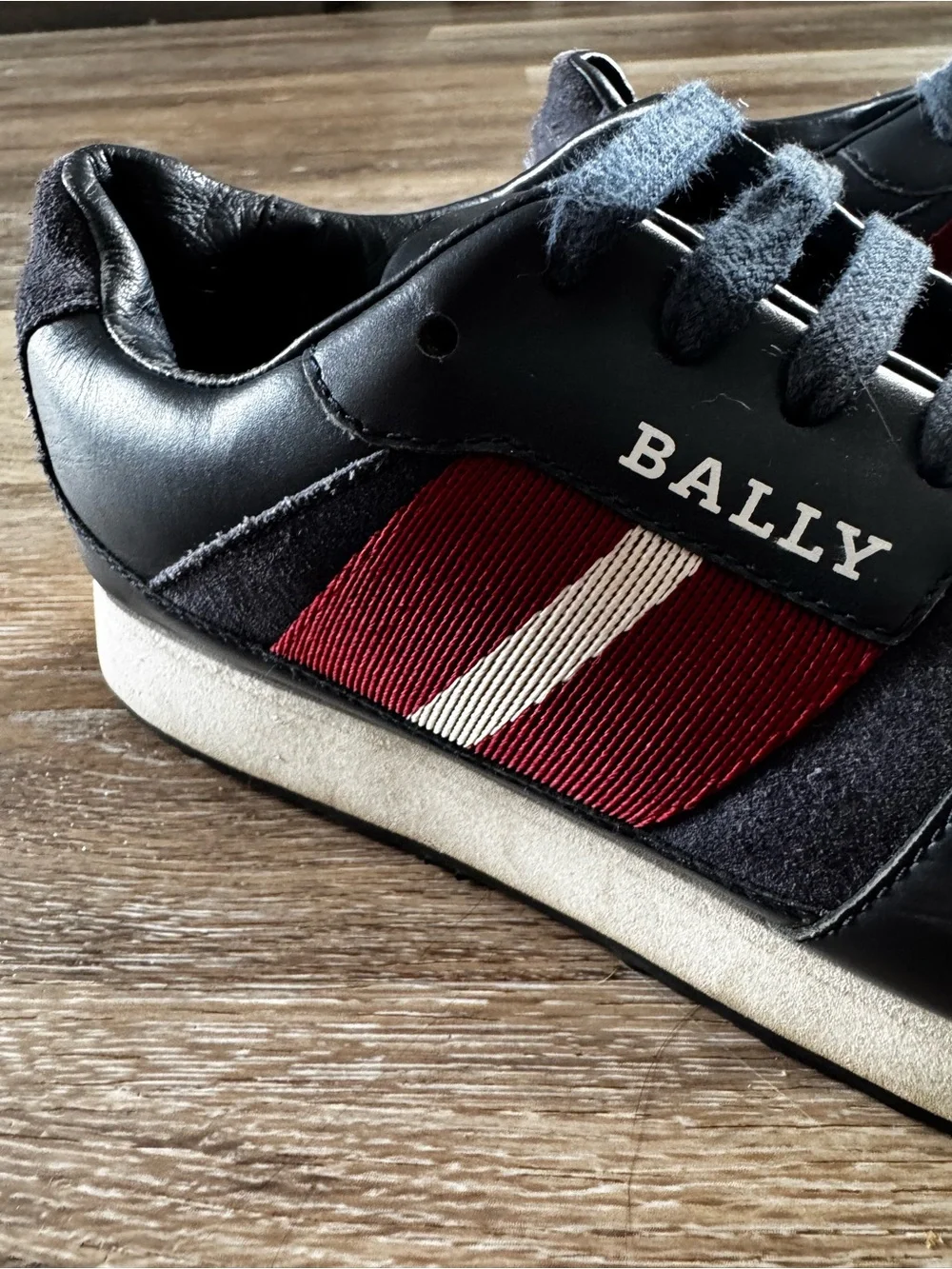 Bally leather low